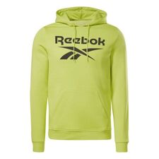 Reebok Identity Fleece Big Logo Hoodie, Acid Yellow 